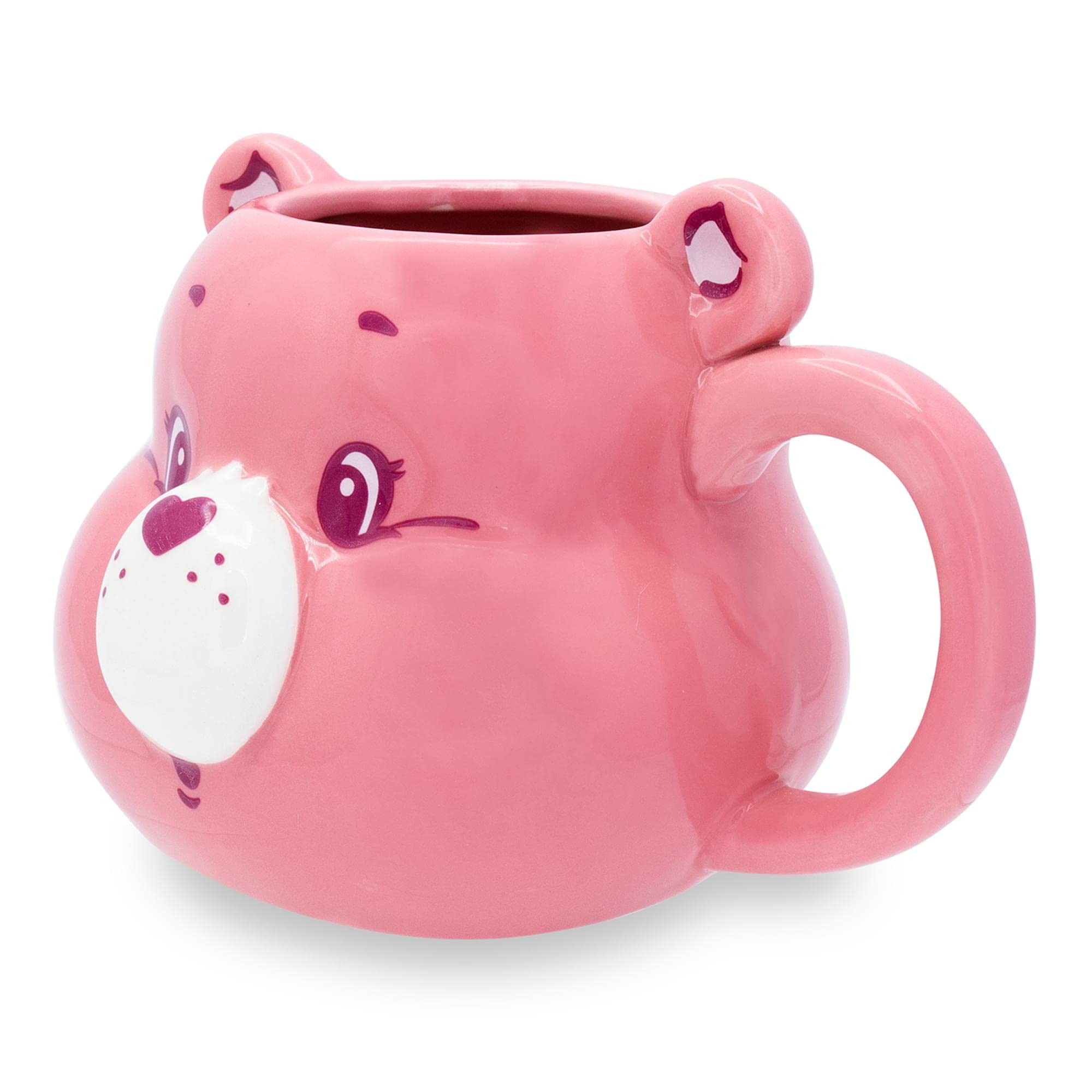 Taza cerámica de Silver Buffalo Cheer Bear, capacidad 20 onzas.