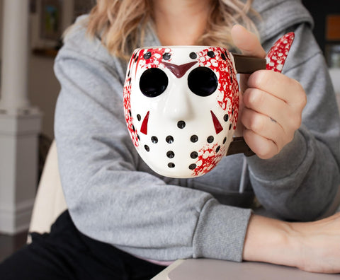 Taza Jason para decoración de vitrinas coleccionables