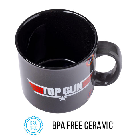 Silver Buffalo Top Gun Maverick: idea de regalo para fans de Top Gun en cumpleaños o eventos.