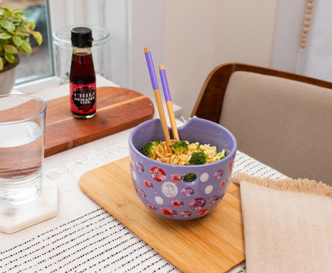Usos-multiples-ramen-sopas Silver Buffalo, perfecto para diferentes recetas.