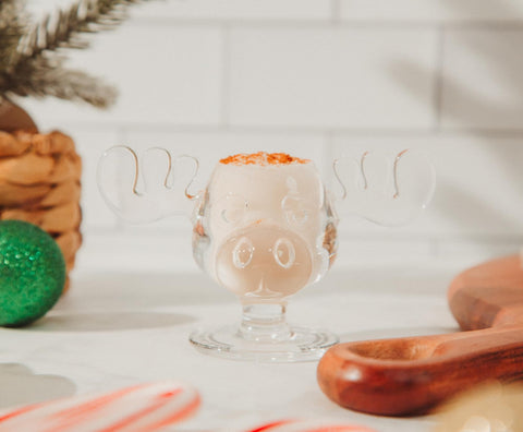 Vaso acrílico Silver Buffalo sin BPA, cabeza de alce Marty, brindis seguro.