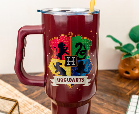 Silver Buffalo vaso térmico con pajilla reutilizable para beber responsable