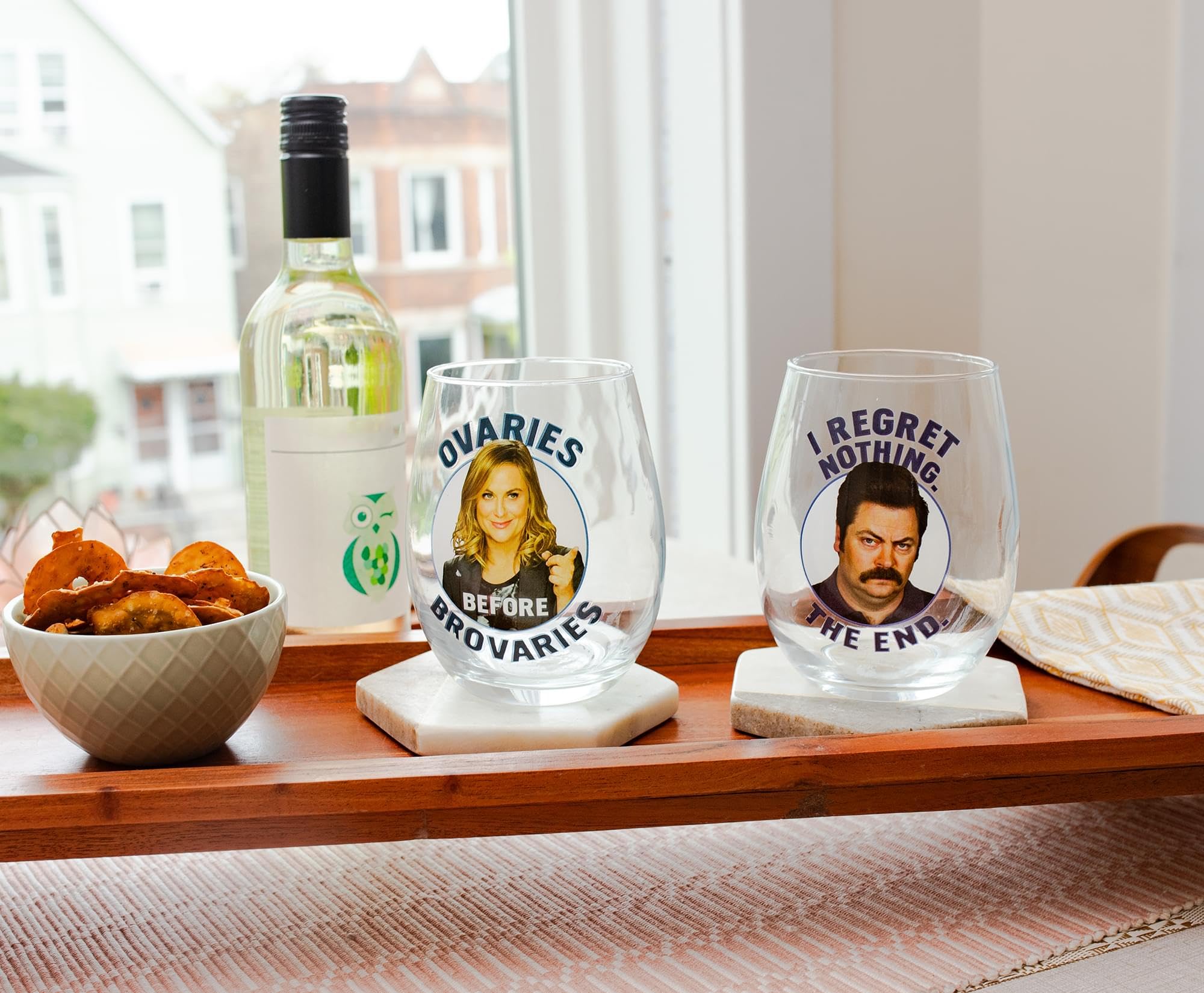 Vaso Silver Buffalo con Ron, elemento coleccionable para aficionados de la serie
