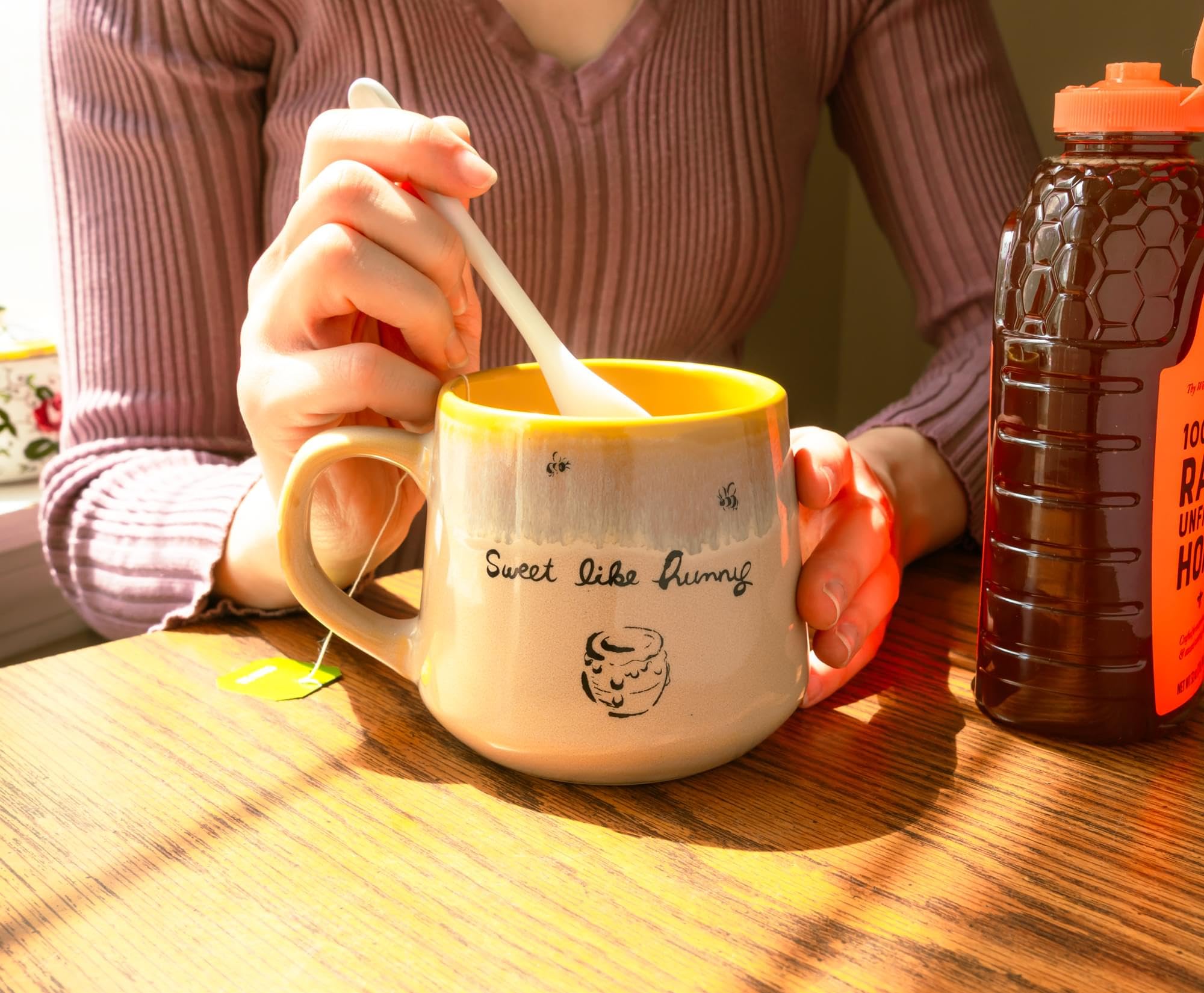 Uso diario de la taza Winnie the Pooh de Silver Buffalo