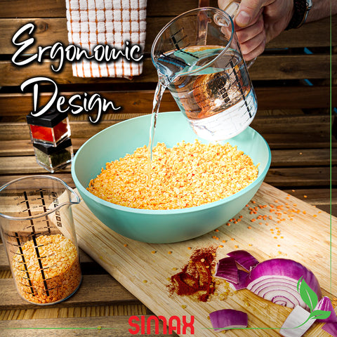 SIMAX apto para microondas, horno y lavavajillas