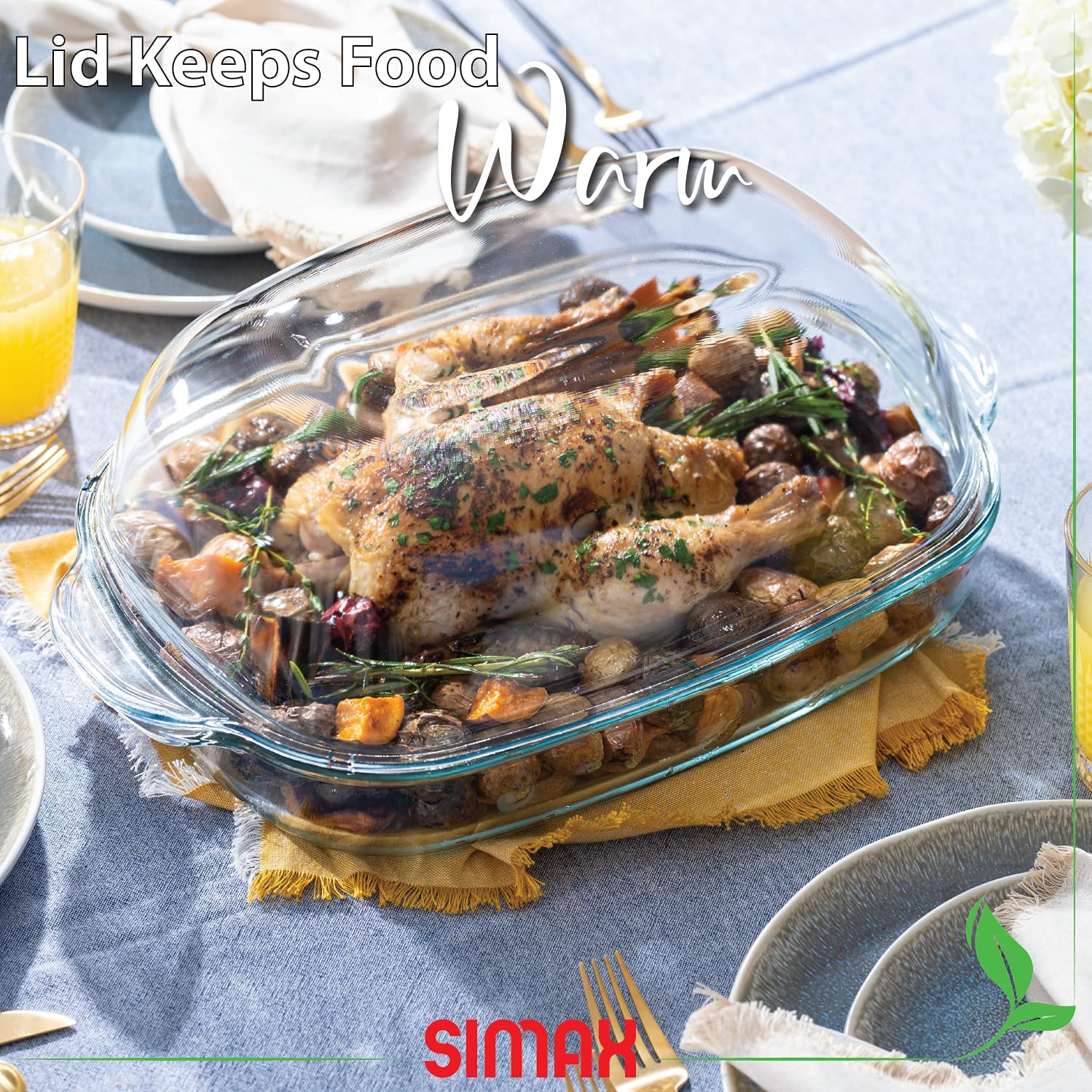 SIMAX limpieza rápida: apta para lavavajillas.