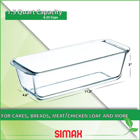 SIMAX Clásico vidrio claro que facilita ver la cocción y porciones sin abrir.