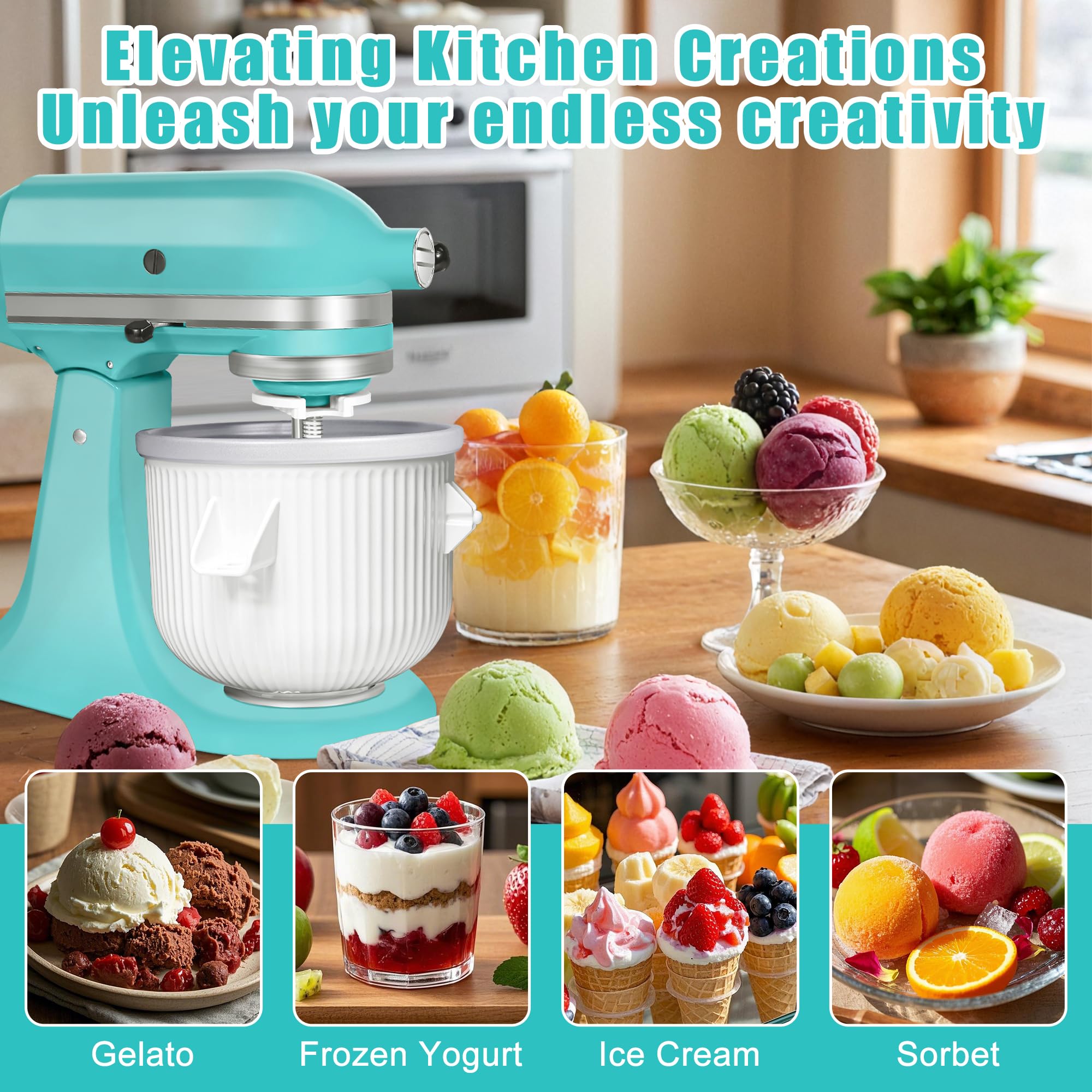SIMBIKOO materials durables para uso diario en helados.