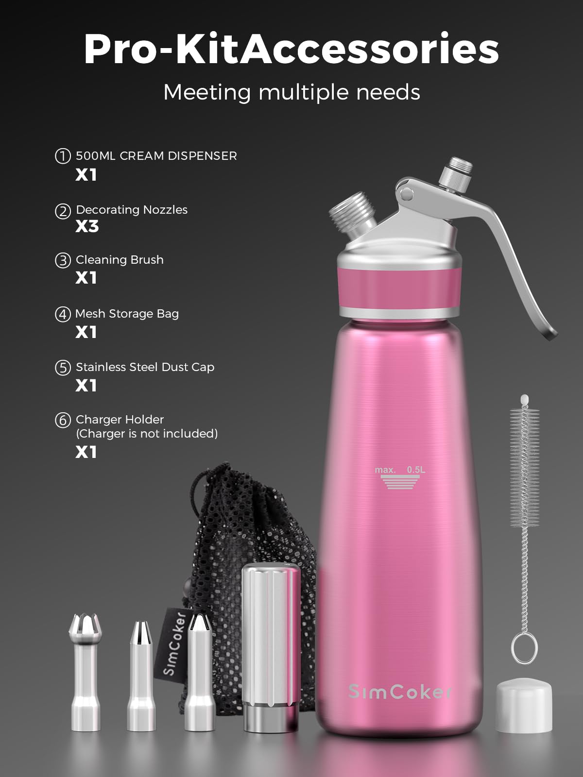 SimCoker bolsa de almacenamiento, mantiene el set ordenado y listo para usar.