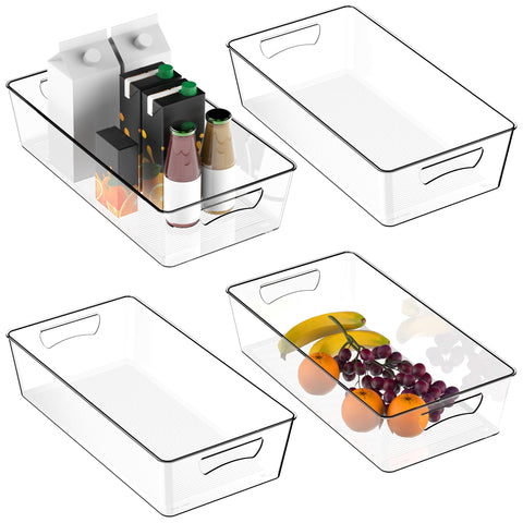 Simple Houseware: perfecto para meriendas y alimentos empaquetados, manteniéndolos a la vista.