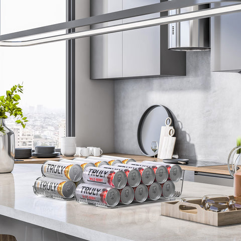Conjunto de 2 unidades Simple Houseware para ordenar bebidas en refrigerador