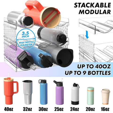 Simple Houseware: diseño apilable que maximiza el espacio en despensa y mostrador.