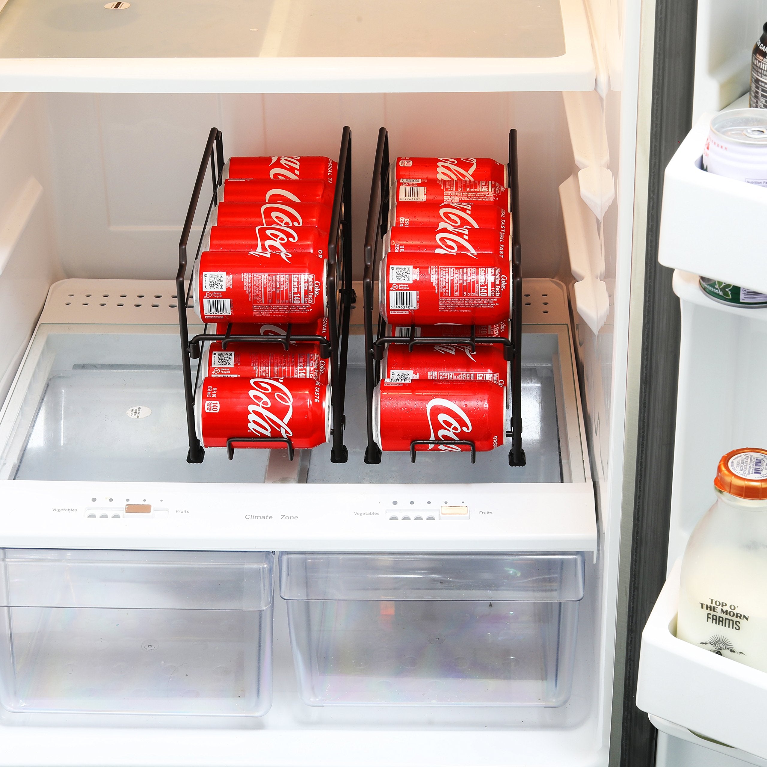 Simple Houseware: organizador de latas de 12 onzas para cocina ordenada