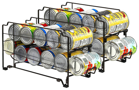 Simple Houseware: porta-latas compacto para conservar bebidas frías y ordenar la nevera