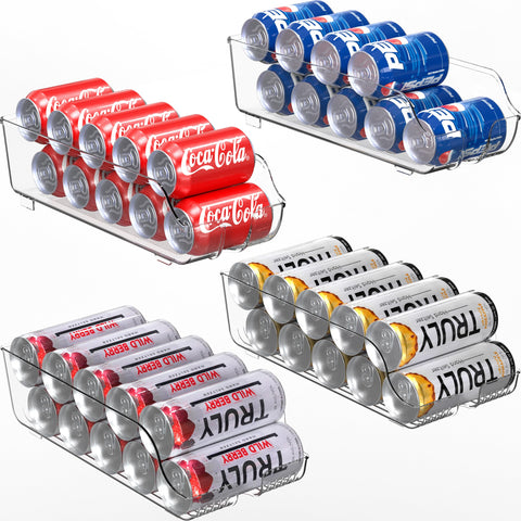 Simple Houseware organizador de latas para nevera: visibilidad clara y acceso rápido.