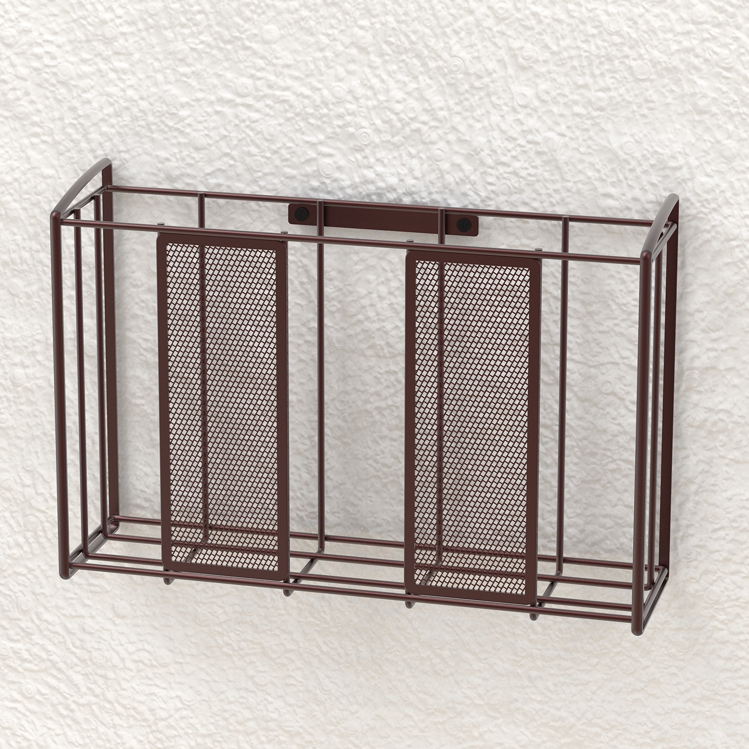 Simple Houseware organizador de puerta bronce, uso en cocina, guarda especias.