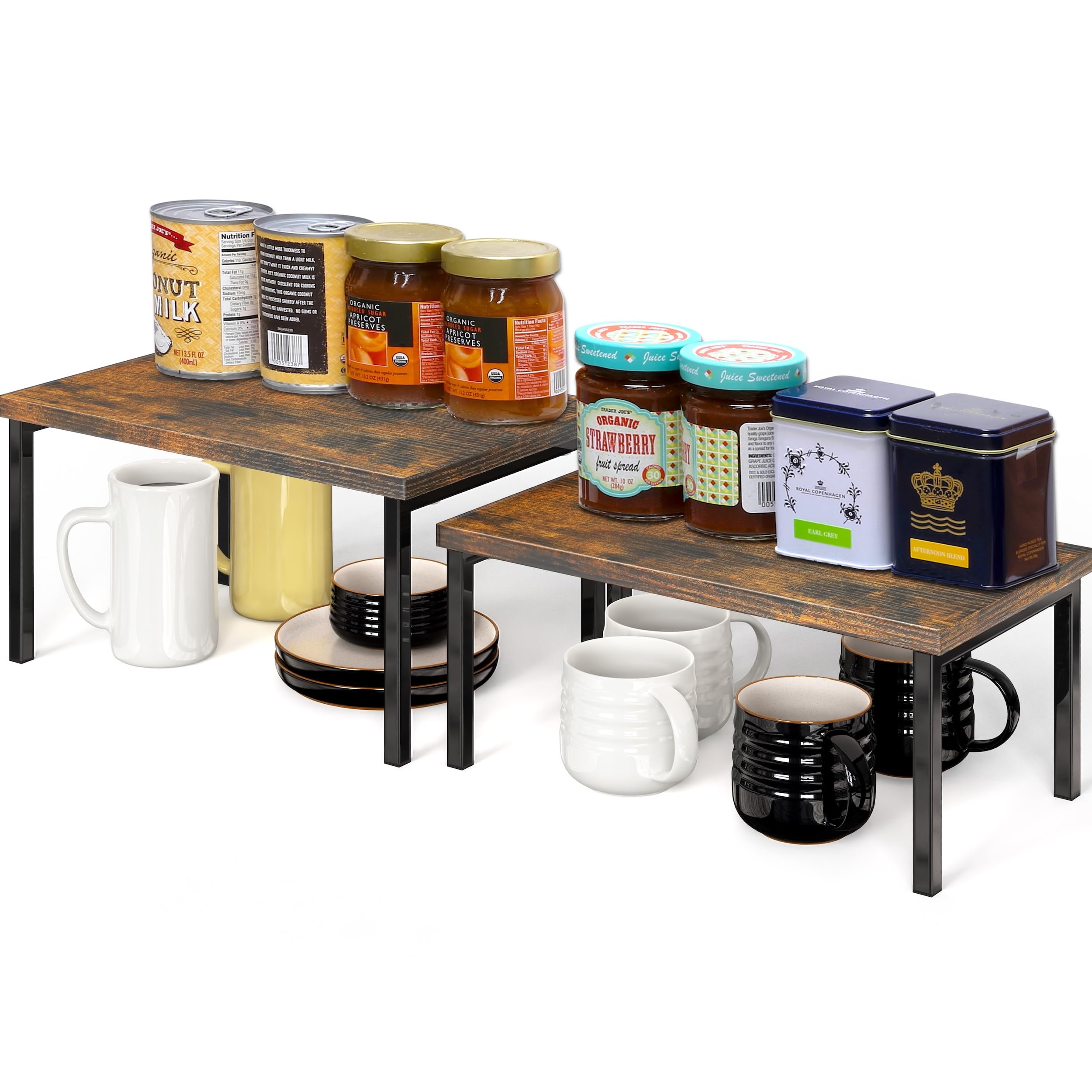 Simple Houseware uso en encimera para ordenar vasos y latas