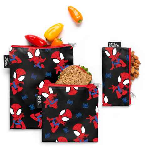 Simple Modern bolsa Marvel Spidey frente con diseño atractivo y uso práctico