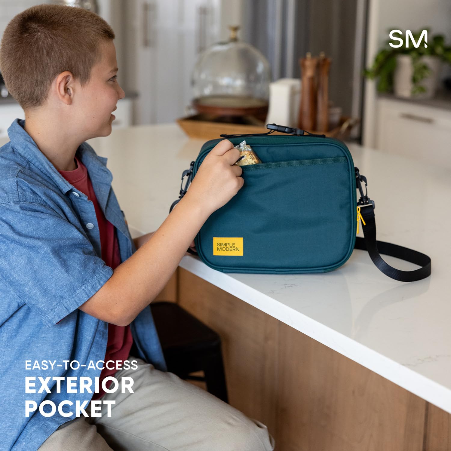 Simple Modern correa ajustable puesta al hombro, comodidad manos libres