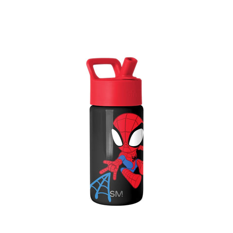 Simple Modern botella Marvel Spidey frontal con diseño infantil y apariencia resistente