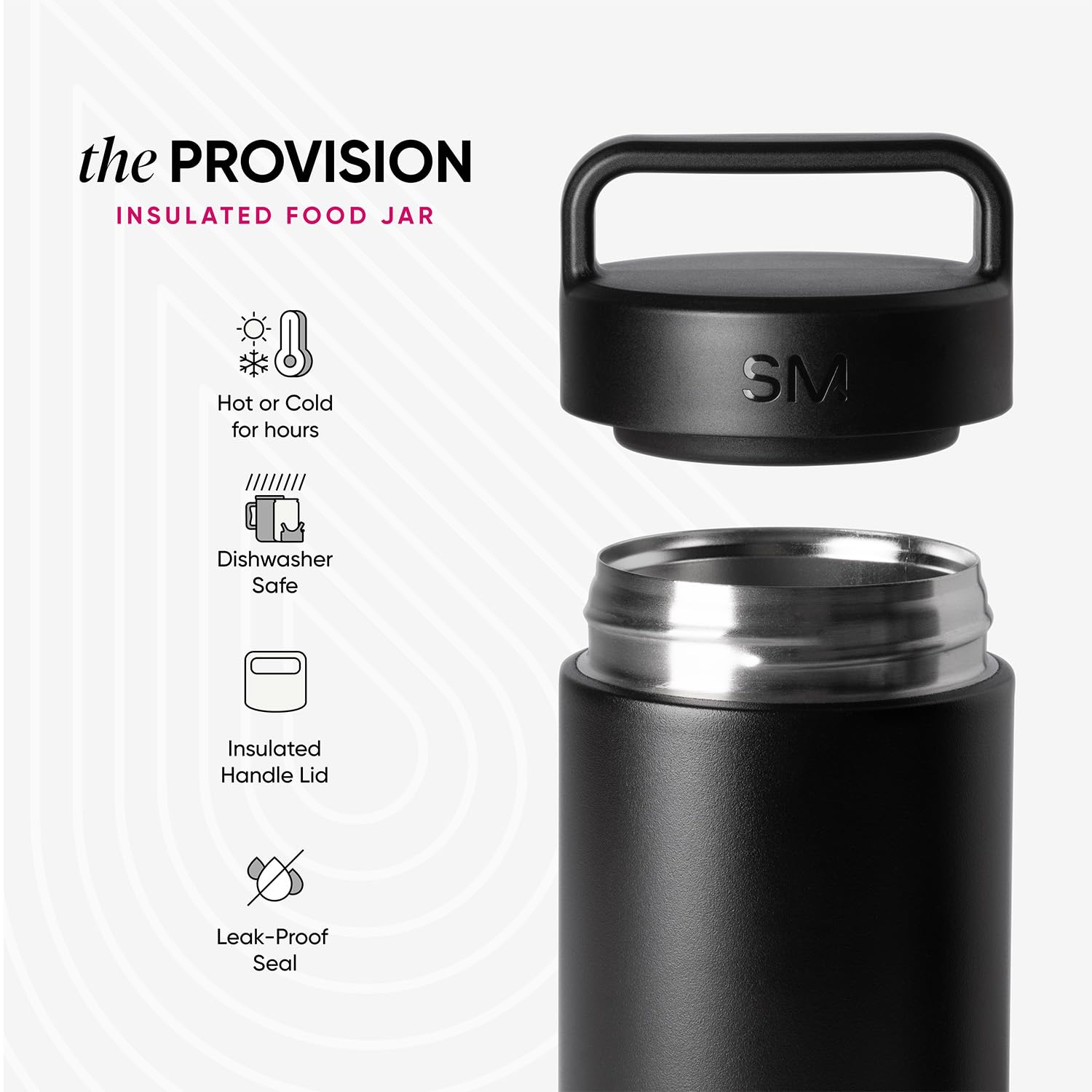 Simple Modern asa integrada del Provision para transporte cómodo y seguro