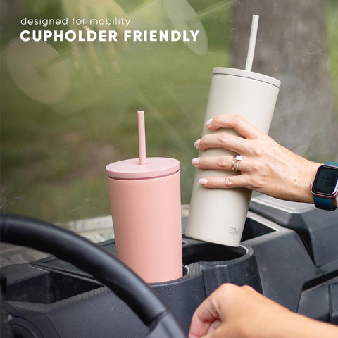 Simple Modern vaso en portavasos de coche seguro para desplazamientos