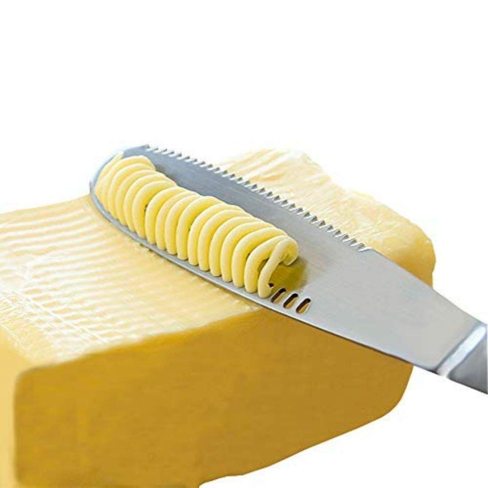 Cuchillo untador Simple Preading en acero inoxidable para untar mantequilla con precisión.