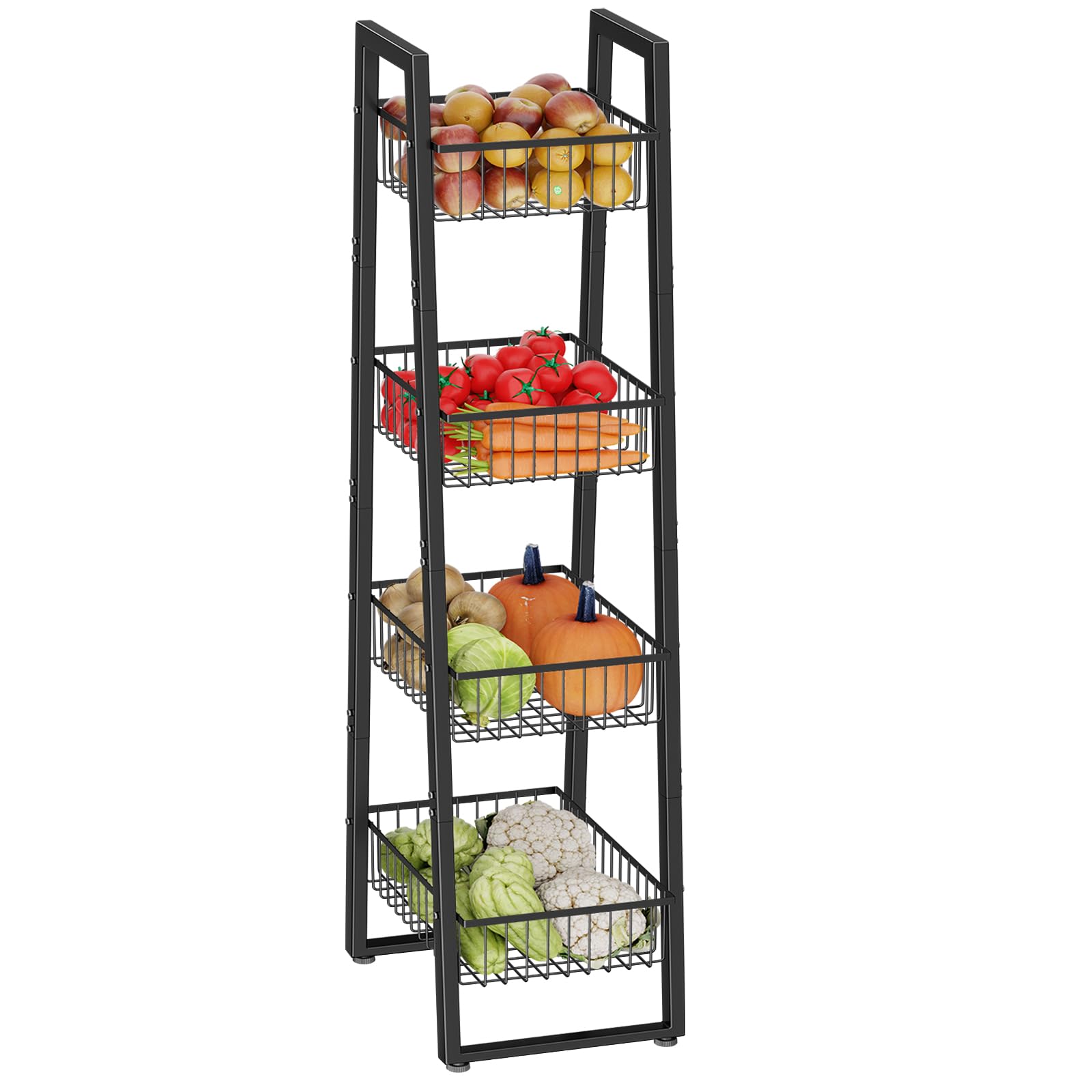 Simple Trending cesta de frutas y verduras de malla con buena ventilación