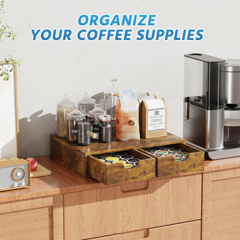 Simple Trending Estructura de madera resistente para sostén estable de cafetera