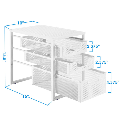 Simple Trending organizador de escritorio compacto para ordenar suministros