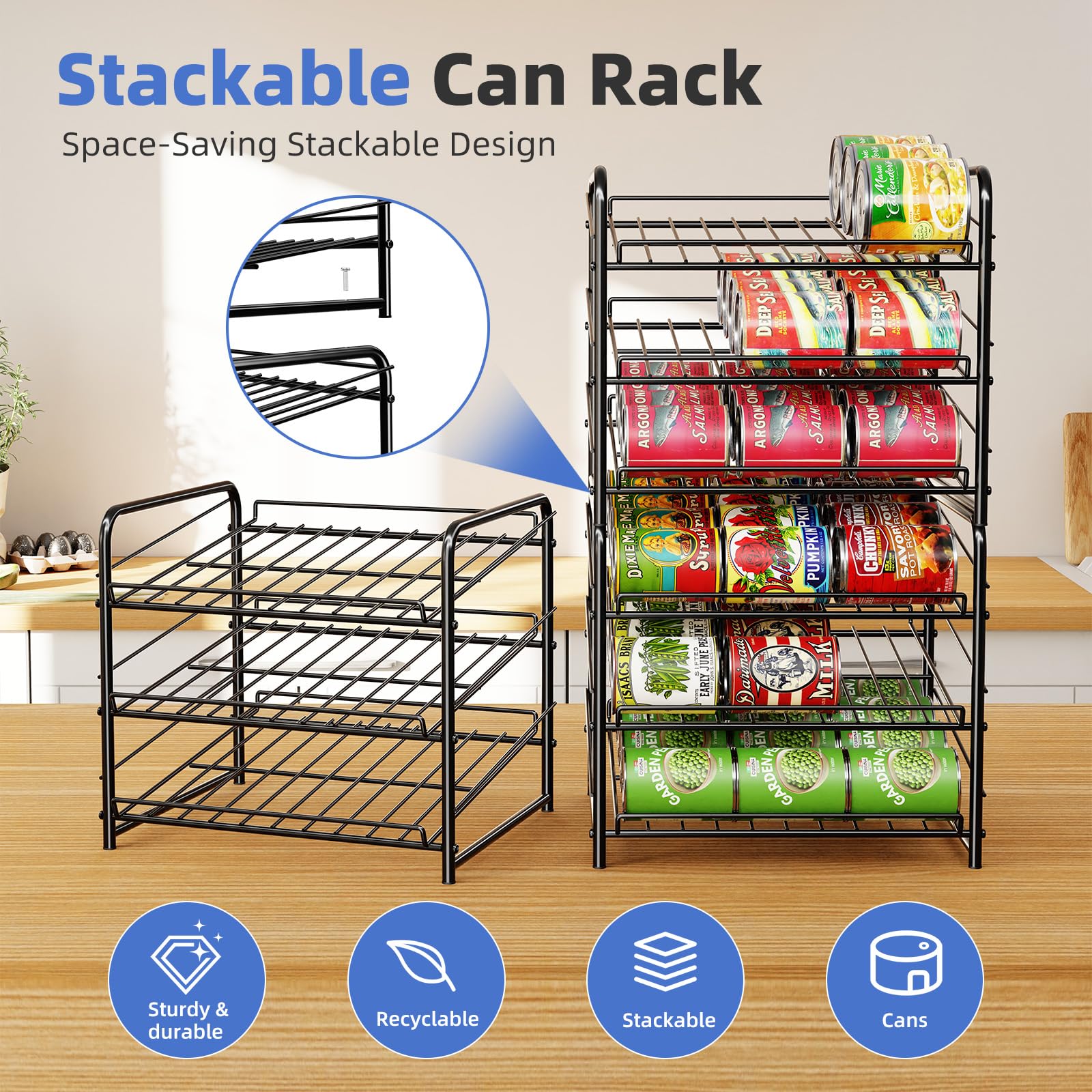 Dimensiones del organizador Simple Trending para gabinetes de cocina