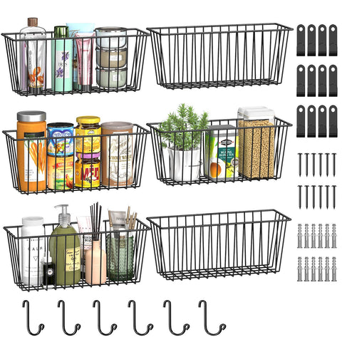 Simple Trending canastas de pared de malla para organización eficiente del hogar