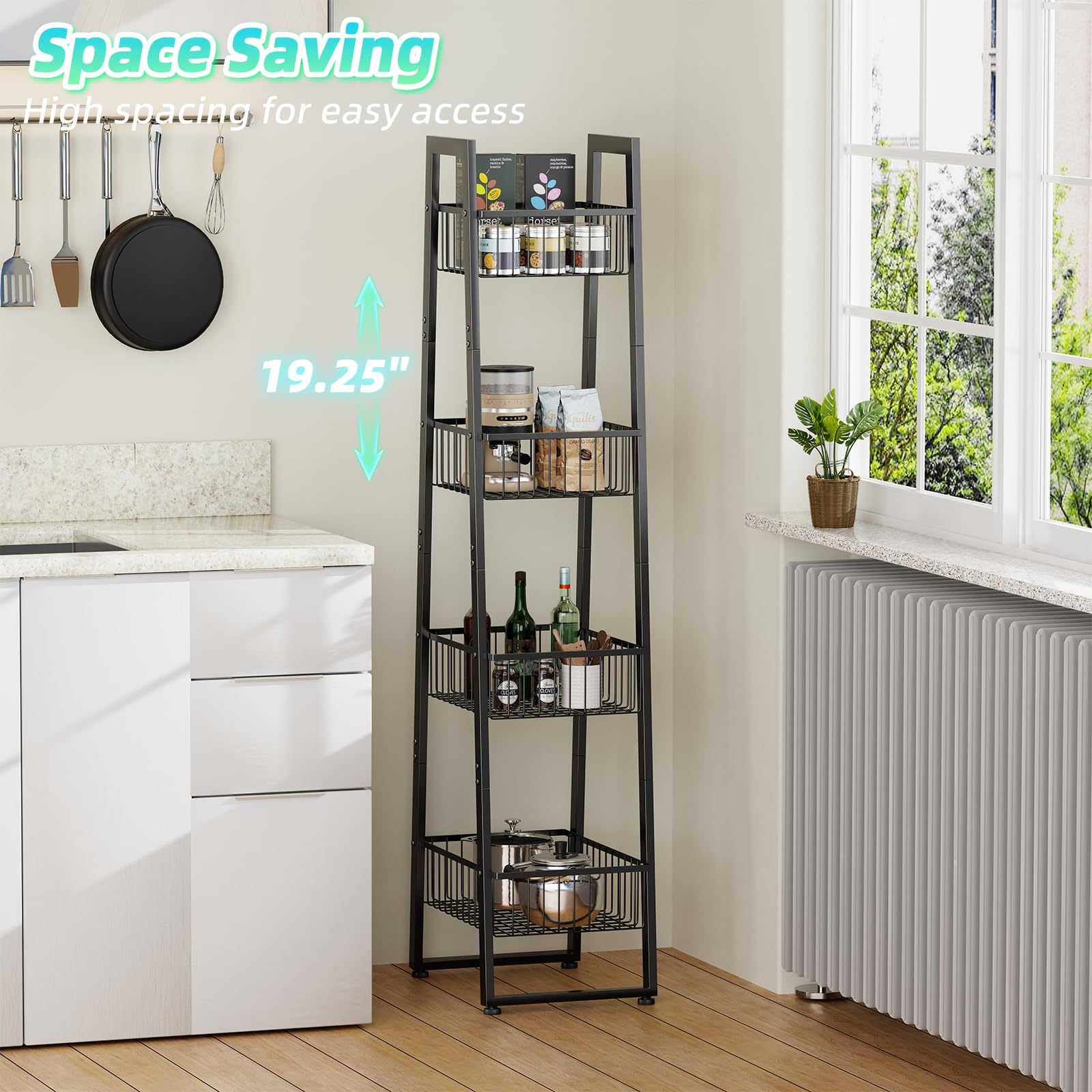 Simple Trending uso versátil para despensa, cocina y sala