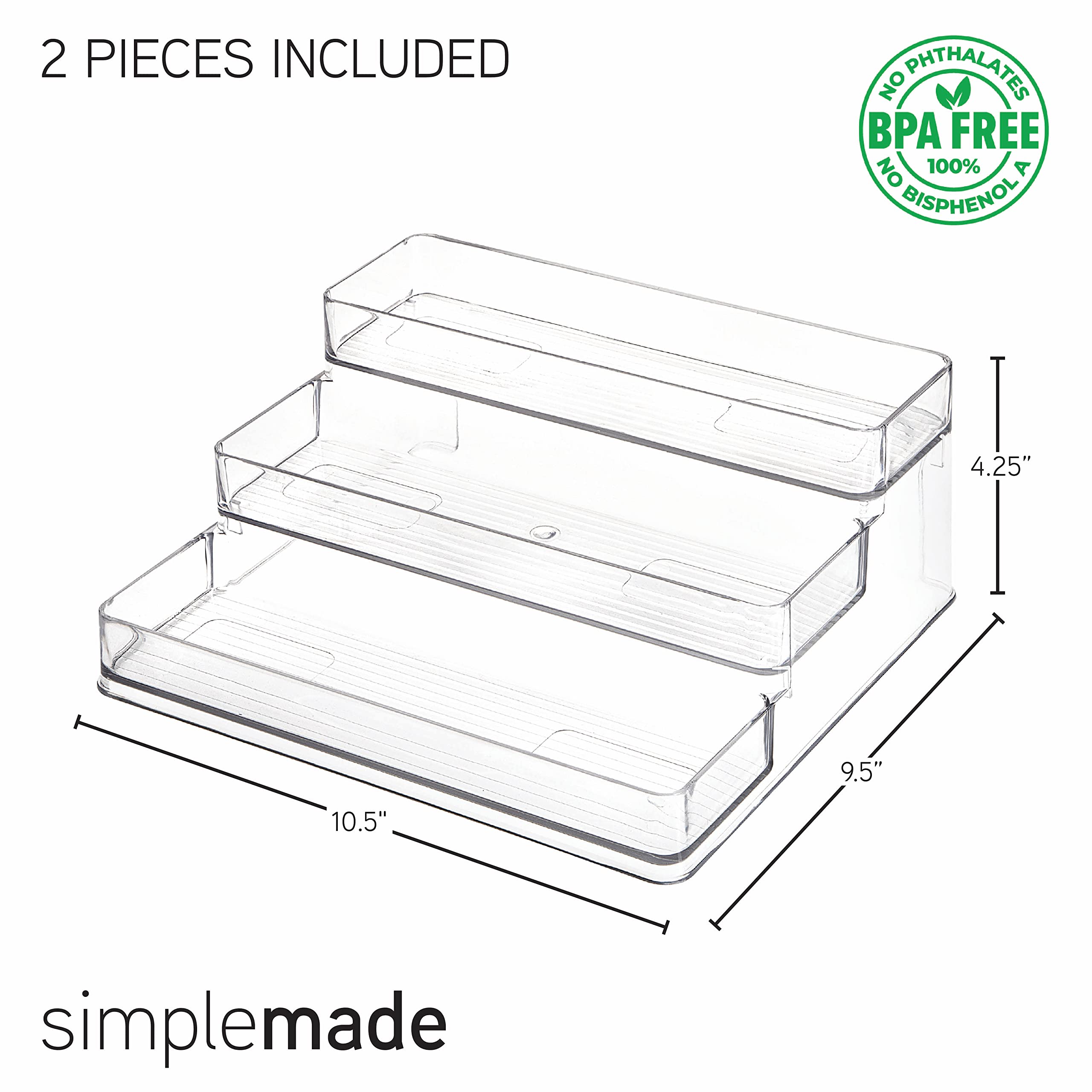 SIMPLEMADE estante para especias, uso en cocina para organización.