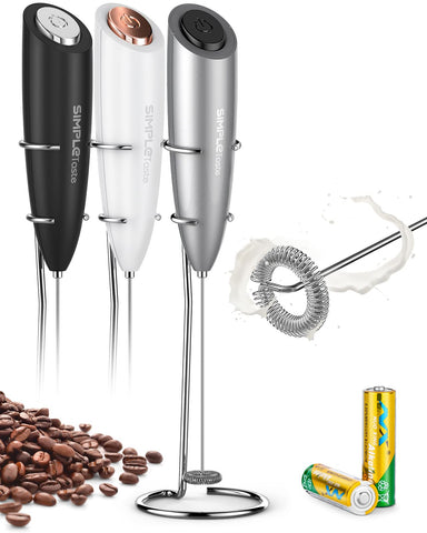 Espumador SIMPLETASTE manual para café, espuma rápida.