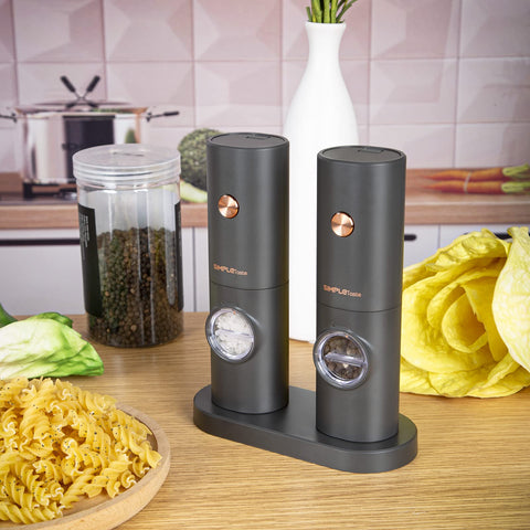 SIMPLETASTE condimentos variados sal pimienta fáciles de dosificar