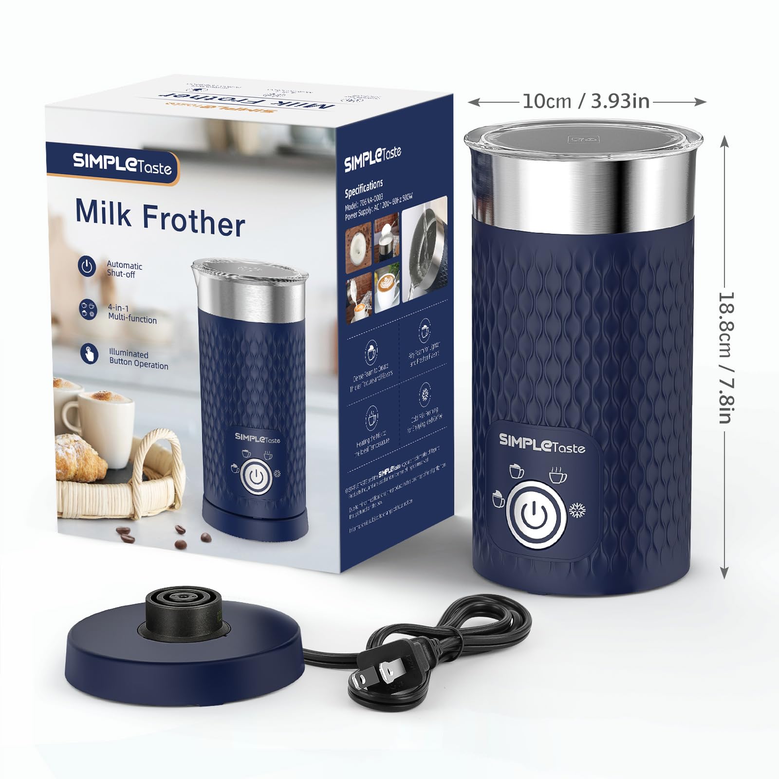 SIMPLETASTE limpieza fácil con interior antiadherente y acabado resistente