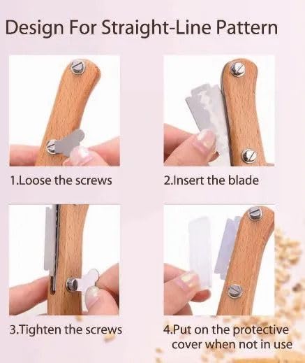 SIMPLIFY ASTHETIC: lame puntado 5 cuchillas para puntuación precisa