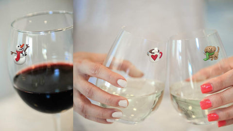 Simply Charmed etiqueta-magnetica-vino: marca copas y evita confusiones