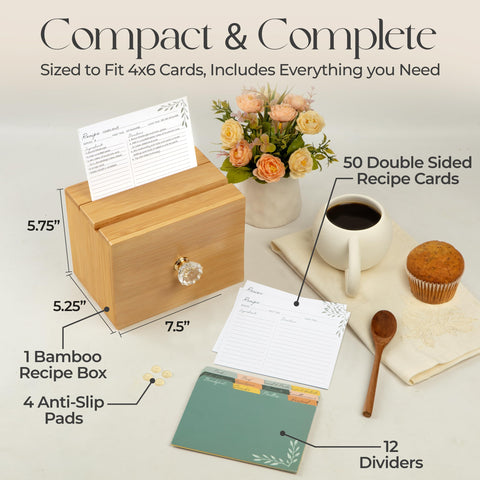 Cajón interior de Simply Daisy mantiene las tarjetas erguidas
