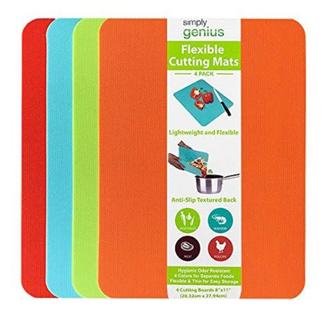 Tabla Simply Genius color codificado conjunto para evitar contaminación cruzada.
