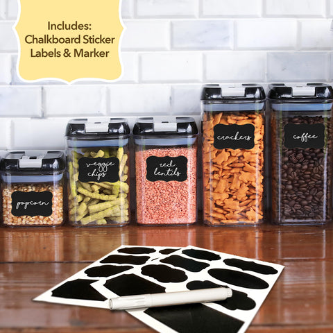 Contenedores Simply Gourmet para cereal, pasta y arroz