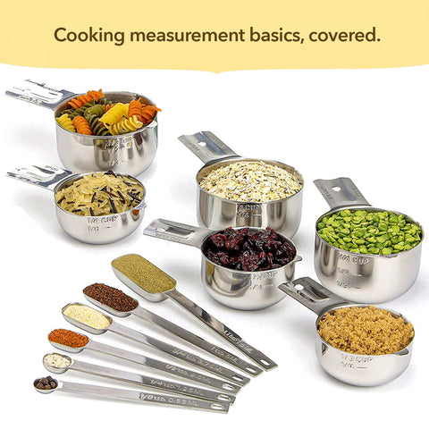 Cucharas medidoras largas de Simply Gourmet permiten alcanzar frascos fácilmente