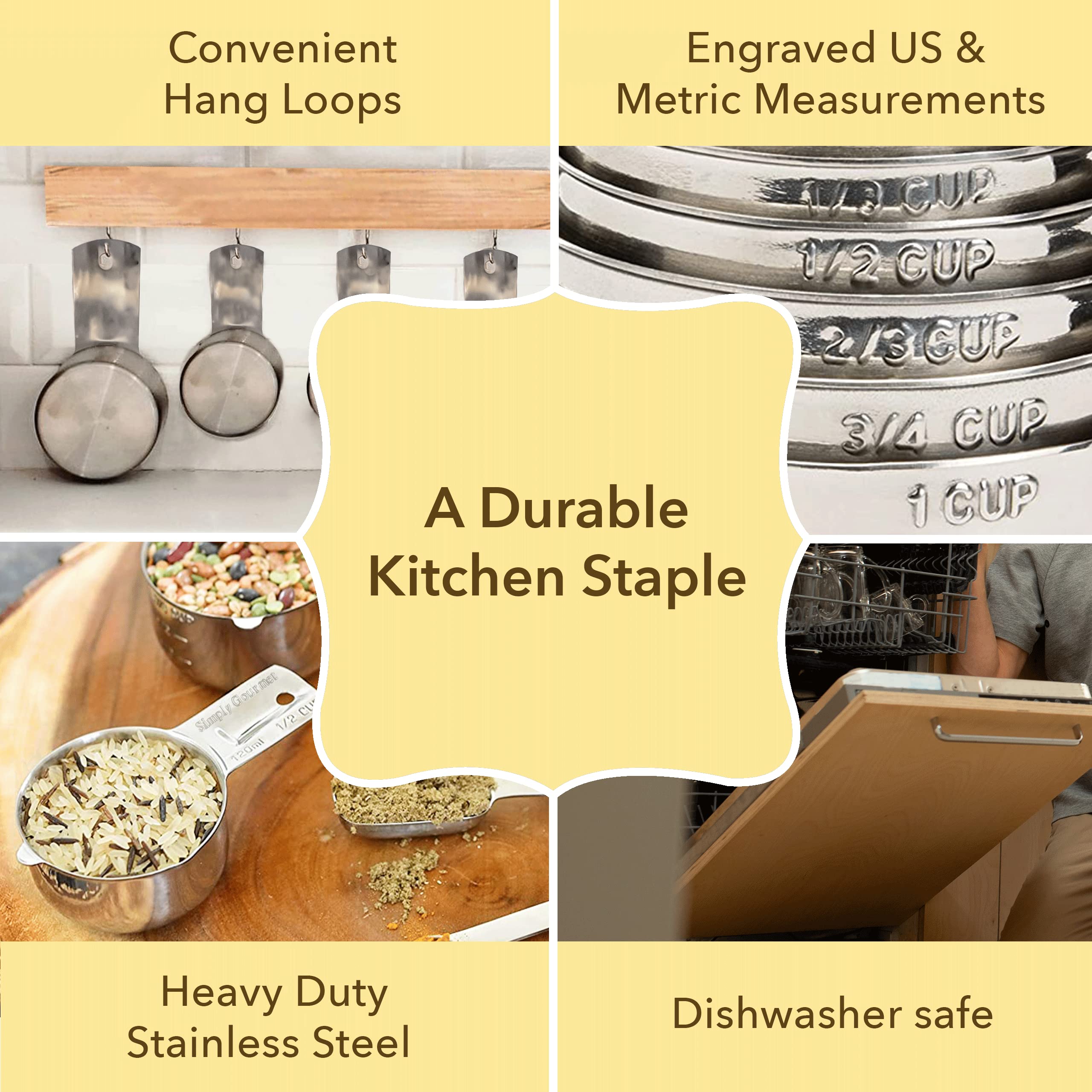 Diseño apilable Simply Gourmet ahorra espacio en cajones de cocina