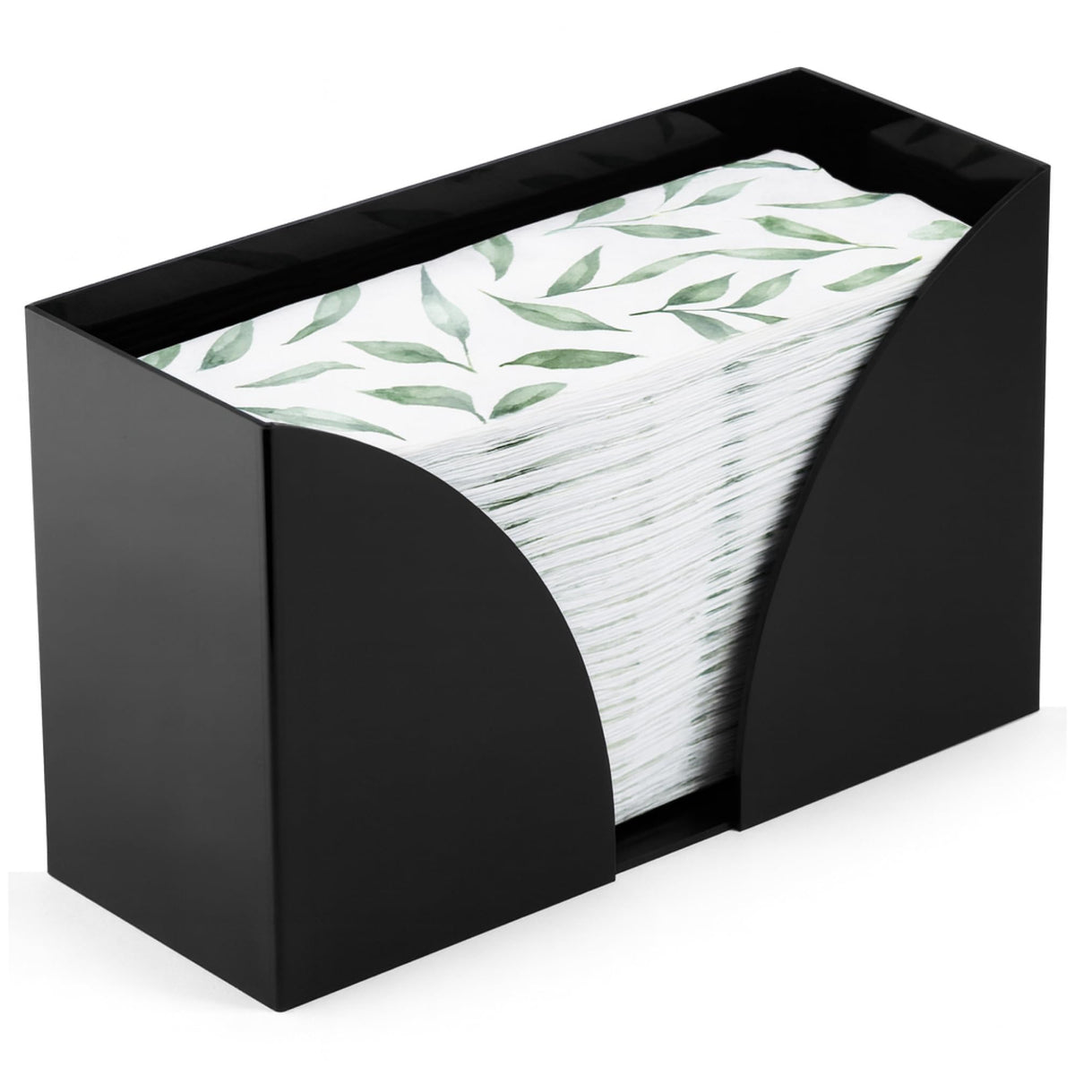 SimplyImagine porta-toallas papel acrilico rectangular para acceso rapido y orden