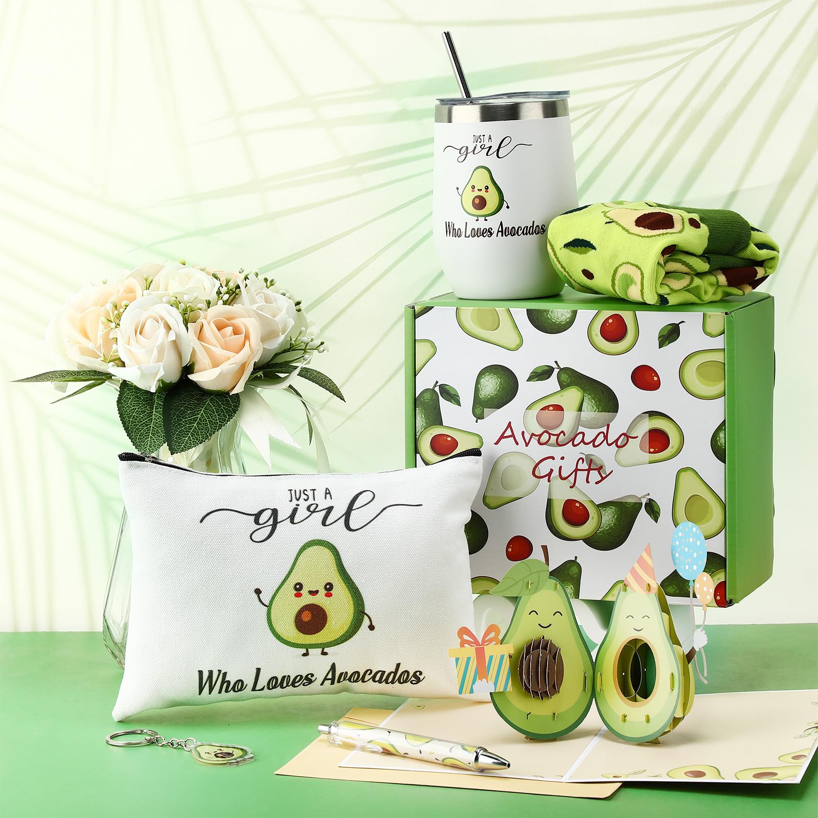 Singhoow llavero de aguacate, accesorio ligero para llaves y estilo