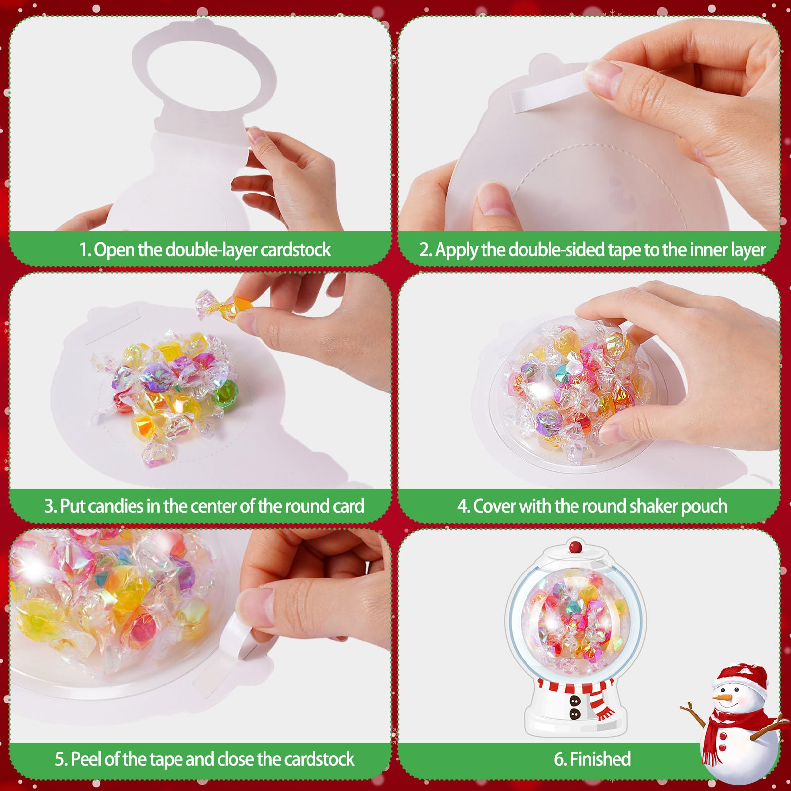 Tarjetas navideñas Sinload con motivos festivos para pequeños detalles
