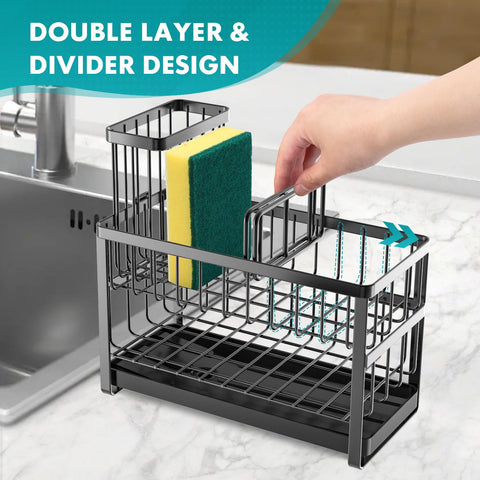 Sinnsally divisor ergonómico para separar utensilios y esponjas.