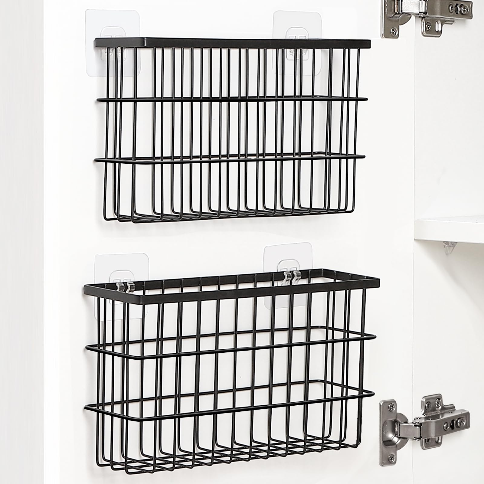 Sinnsally dos-en-pack, organizador puerta-armario, ideal para tapas y contenedores