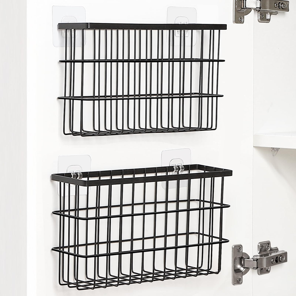 Sinnsally dos-en-pack, organizador puerta-armario, ideal para tapas y contenedores